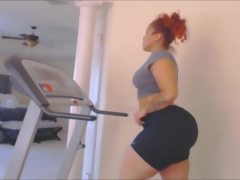 Scarlett working ass huge booty